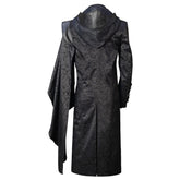 Mittelalterliche Mantel Steampunk Hooded Halloween Jacke Cosplay Kostüme für Herren